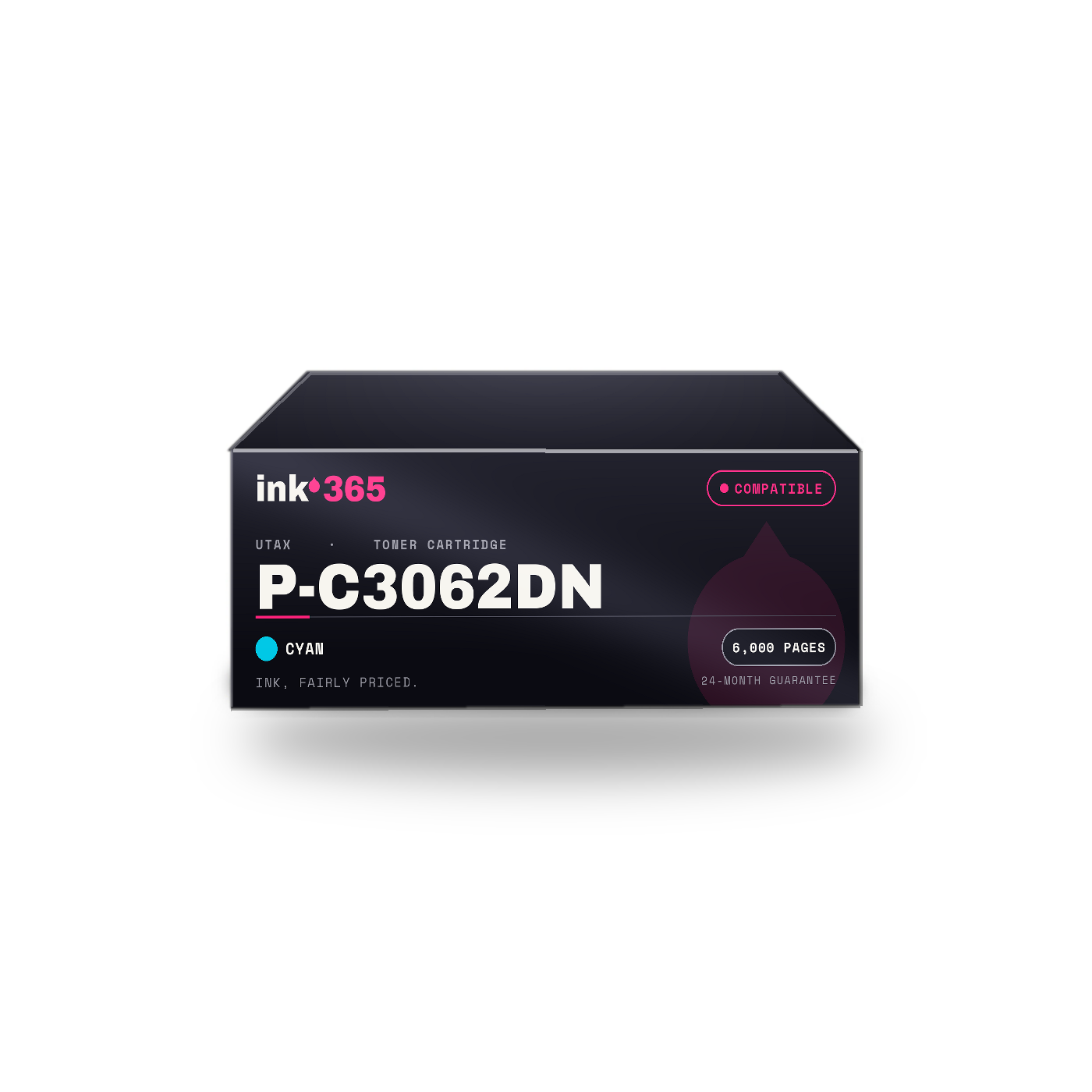 Utax P-C3062DN Cyan Compatible Laser Toner – 6,000 Pages