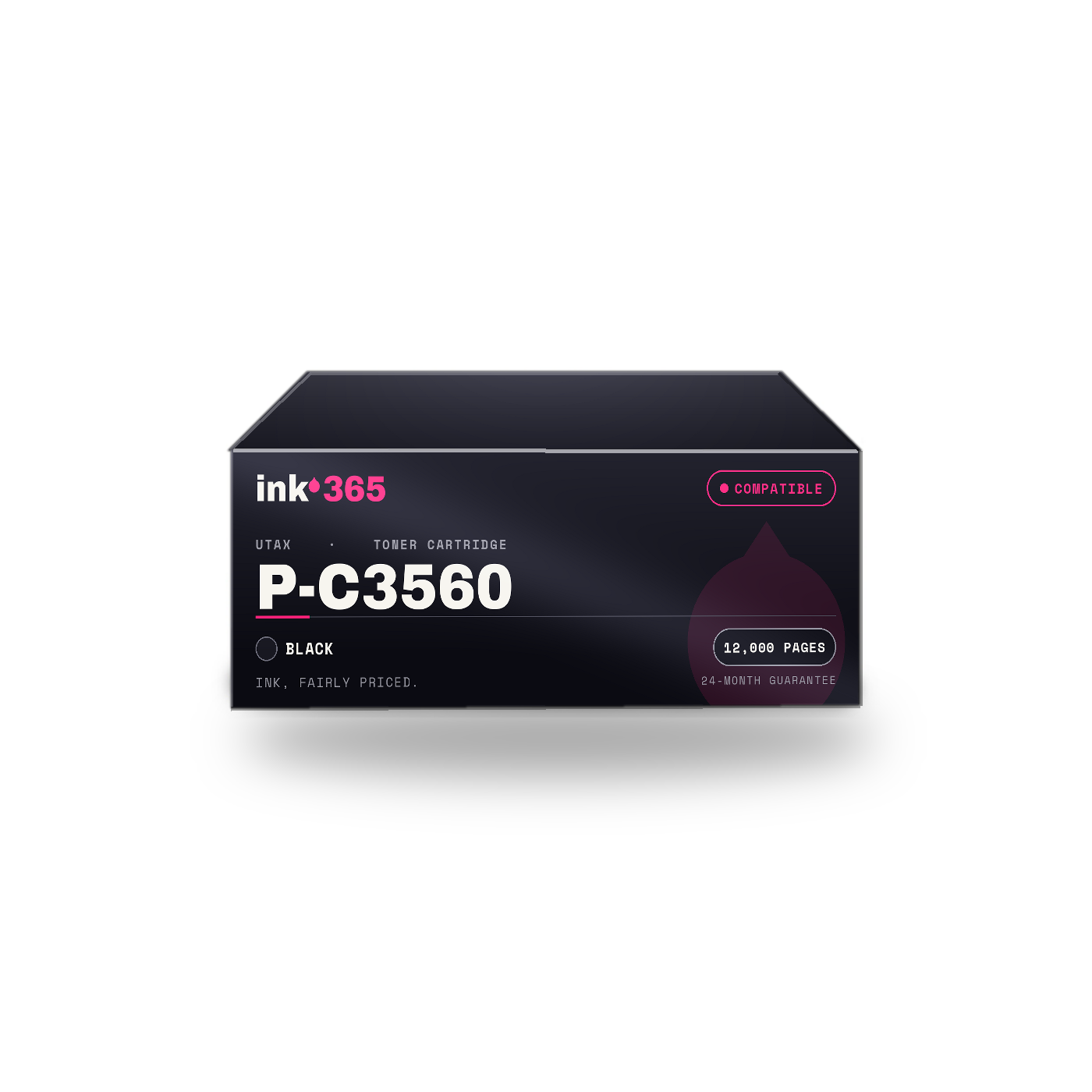 Utax P-C3560 Black Compatible Laser Toner – 12,000 Pages
