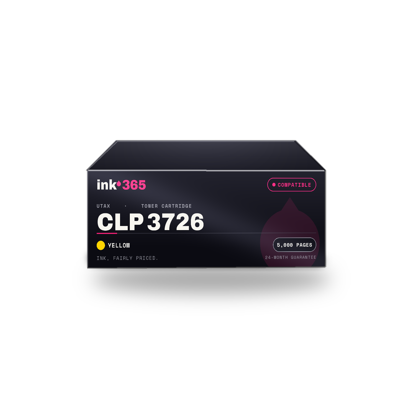 Utax CLP 3726 Yellow Compatible Laser Toner – 5,000 Pages