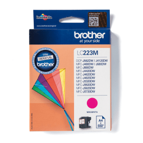 Brother LC223M Magenta Ink Cartridge – 550 Pages