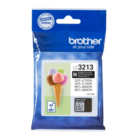 Brother LC3213BK Black High Capacity Ink Cartridge – 400 Pages