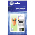 Brother LC3217 Standard Capacity Ink Cartridge Multipack (Black/Cyan/Magenta/Yellow) – LC3217VAL