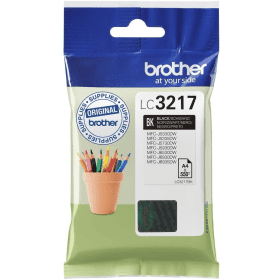 Brother LC3217BK Black Ink Cartridge (LC3217BK) – 550 Pages