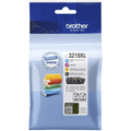 Brother LC3219XL High Capacity Ink Cartridge Multipack (Black/Cyan/Magenta/Yellow) – LC3219XLVAL