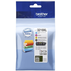 Brother LC3219XL High Capacity Ink Cartridge Multipack (Black/Cyan/Magenta/Yellow) – LC3219XLVAL