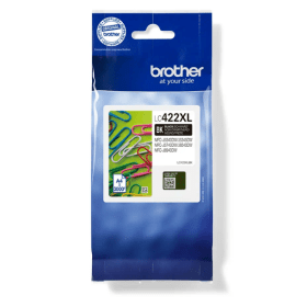 Brother LC422XLBK Black High-Capacity Ink Cartridge – 3,000 Pages