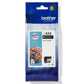 Brother LC424BK Black Ink Cartridge – 750 Pages