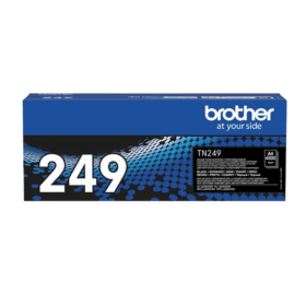 Brother TN-249BK Extra High Capacity Black Toner Cartridge – 4,500 Pages