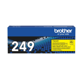 Brother TN-249Y Extra High Capacity Yellow Toner Cartridge – 4,000 Pages
