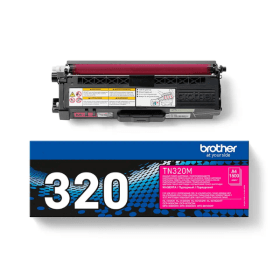 Brother TN-320M Magenta Toner Cartridge – 1,500 Pages