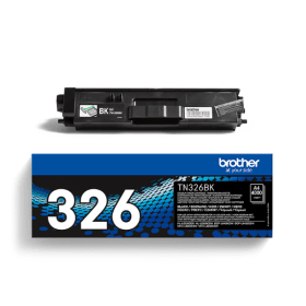 Brother TN-326BK High Capacity Black Toner Cartridge – 4,000 Pages