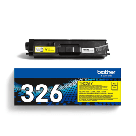 Brother TN-326Y High Capacity Yellow Toner Cartridge – 3,500 Pages