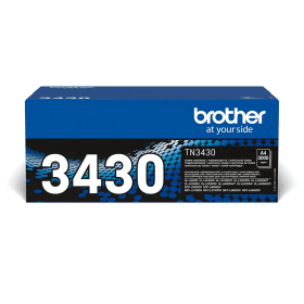 Brother TN-3430 Black Toner Cartridge – 3,000 Pages