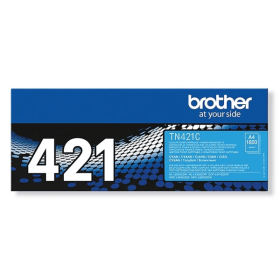 Brother TN-421C Cyan Toner Cartridge – 1,800 Pages