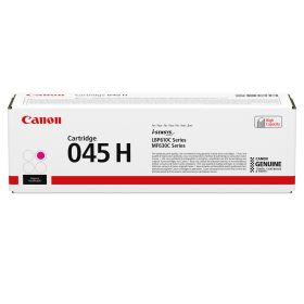 Canon 045H Magenta High Capacity Toner Cartridge (1244C002) – 2,200 Pages