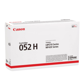 Canon 052H Black High Capacity Toner Cartridge (2200C002) – 9,200 Pages