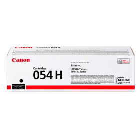 Canon 054H Black Copier Toner Cartridge (3028C002) – 3,100 Pages