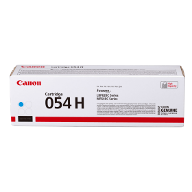 Canon 054H Cyan Copier Toner Cartridge (3027C002) – 2,300 Pages