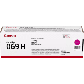 Canon 069H Magenta High Capacity Toner Cartridge (5096C002)