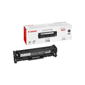 Canon 718 Black Standard Capacity Toner Cartridge (2662B002) – 3,400 Pages