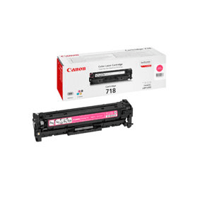 Canon 718 Magenta Standard Capacity Toner Cartridge (2660B002) – 2,900 Pages