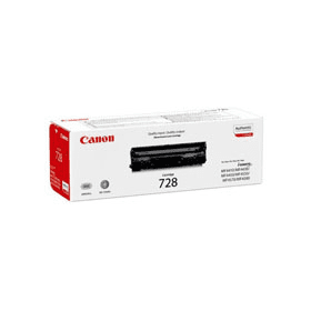 Canon 728 Black Toner Cartridge (3500B002) – 2,100 Pages