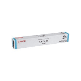 Canon C-EXV34 Cyan Copier Toner Cartridge (3783B002) – 19,000 Pages