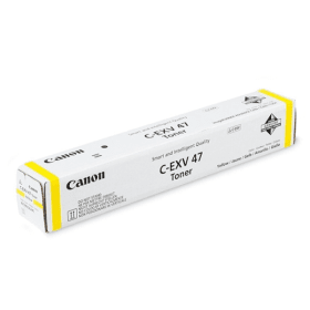 OEM Canon C-EXV47 Yellow Copier Toner Cartridge (8519B002) – 21,500 Pages