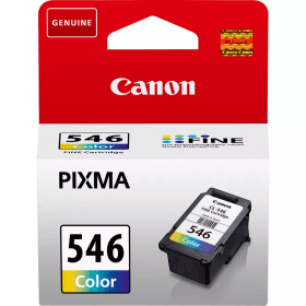 Canon CL-546 Tri-Colour Original Ink Cartridge (8289B001) – 180 Pages
