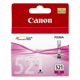 Canon CLI-521M Magenta Ink Cartridge (2935B001) – 471 Pages