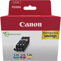 Canon CLI-526 C/M/Y Colour Ink Cartridge Multipack (4541B009)