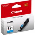 Canon CLI-551C Cyan Ink Cartridge (6509B001) – 332 Pages