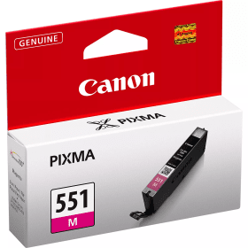 Canon CLI-551M Magenta Ink Cartridge (6510B001) – 298 Pages