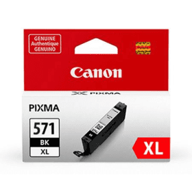 Canon CLI-571BKXL Black High Capacity Ink Cartridge (0331C001) – 895 Pages