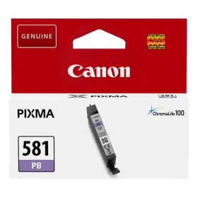 Canon CLI-581PB Photo Blue Ink Cartridge (2107C001) – 1,660 Pages