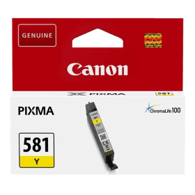 Canon CLI-581Y Yellow Ink Cartridge (2105C001) – 259 Pages