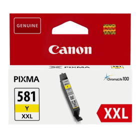 Canon CLI-581YXXL Yellow Ink Cartridge (1997C001) – 825 Pages