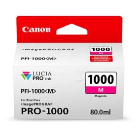 Canon PFI-1000M Magenta Ink Cartridge (0548C001) – 80ml