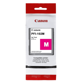 Canon PFI-102M Magenta Ink Cartridge (0897B001) – 130ml