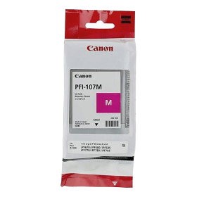 Canon PFI-107M Magenta Ink Cartridge – 130ml (imagePROGRAF iPF670–785)