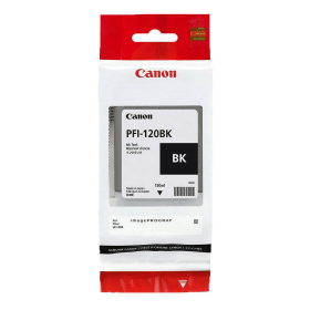 Canon PFI-120BK Black Ink Cartridge (2885C001) – 130ml