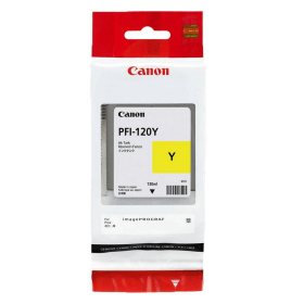 Canon PFI-120Y Yellow Ink Cartridge (2888C001) – 130ml