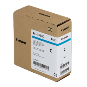 Canon PFI-1300C Cyan Ink Cartridge (0812C001) – 330ml