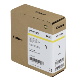 Canon PFI-1300Y Yellow Ink Cartridge (0814C001) – 330ml