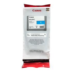 OEM Canon PFI-207C (8790B001) Cyan Ink Cartridge (imagePROGRAF iPF680 / iPF685 / iPF780 / iPF785)