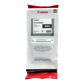 OEM Canon PFI-207MBK (8788B001) Matte Black Ink Cartridge (imagePROGRAF iPF680 / iPF685 / iPF780 / iPF785)