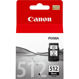 Canon PG-512 Black High Capacity Ink Cartridge (2969B001) – 401 Pages