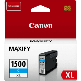 Canon PGI-1500XL Cyan High Capacity Ink Cartridge (9193B001) – 935 Pages