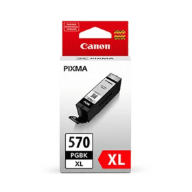 Canon PGI-570PGBKXL Black High Capacity Ink Cartridge (0318C001) – 500 Pages