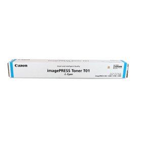 Canon T01 Cyan Copier Toner Cartridge (8067B001) – 39,500 Pages
